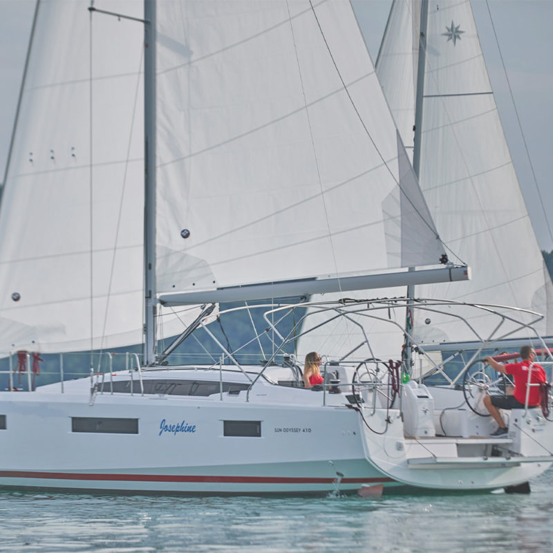 Jeanneau Sun Odyssey 410 vitorlásbérlés | Füredyacht Charter