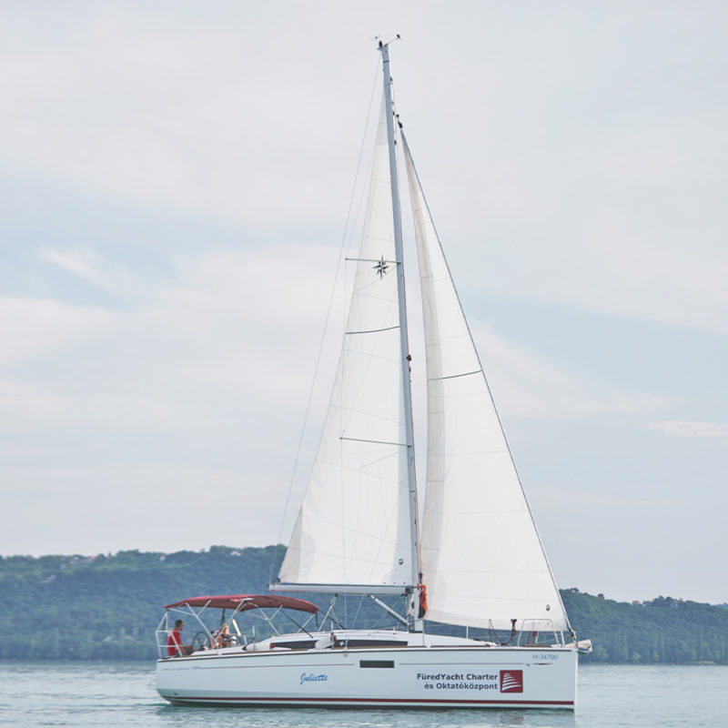 Jeanneau Sun Odyssey 349 sailboat rental | Füredyacht Charter