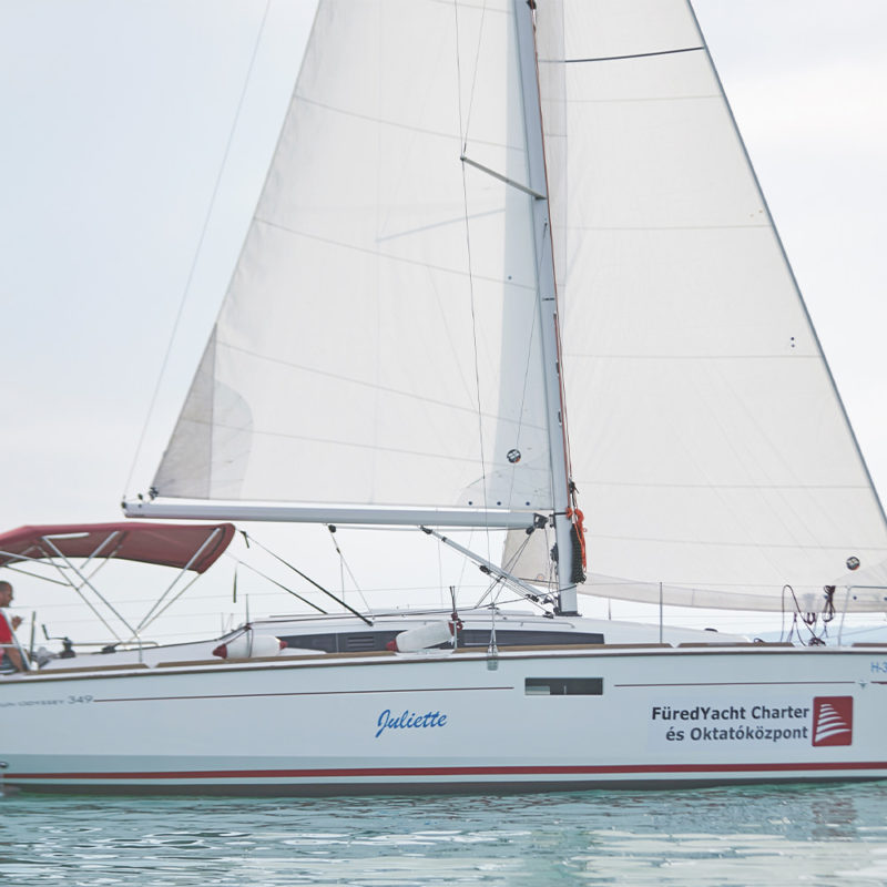 Jeanneau Sun Odyssey 349 sailboat rental | Füredyacht Charter