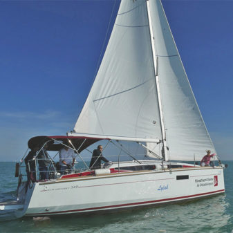 Jeanneau Sun Odyssey 349 sailboat charter | Füredyacht Charter