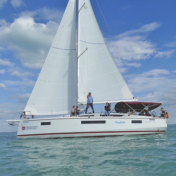 Jeanneau Sun Odyssey 410 sailboat charter | Füredyacht Charter