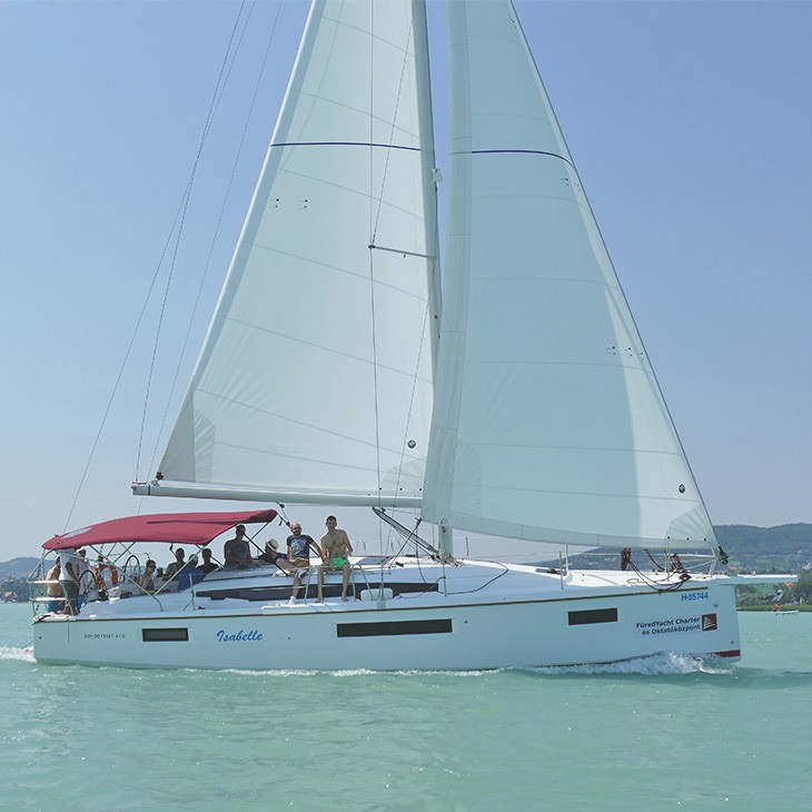 Jeanneau Sun Odyssey 410 sailboat charter | Füredyacht Charter