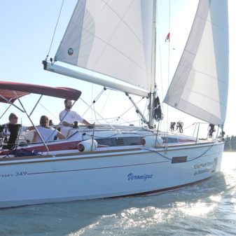 Jeanneau Sun Odyssey 349 sailboat charter | Füredyacht Charter