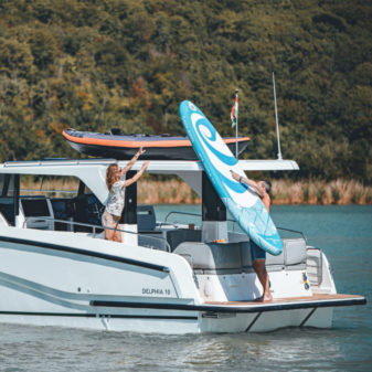 Delphia 10 LoungeTop e-hajó bérlés | Füredyacht Charter
